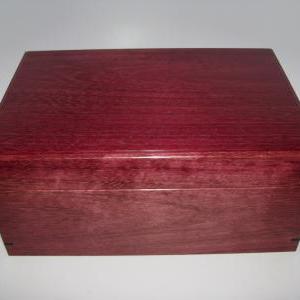 Purpleheart Keepsake Box. 10.25" X..