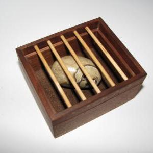 Pet Rock With Handcrafted Pet Crate. Your Choice..